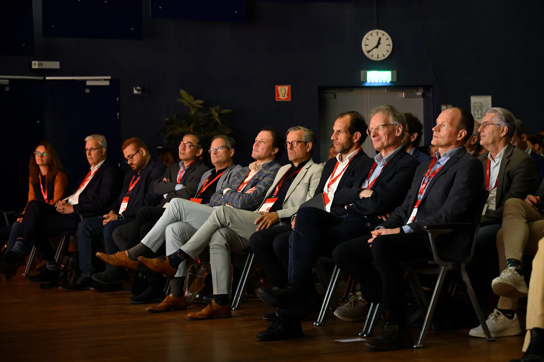 Casimir Institute event stage and audience