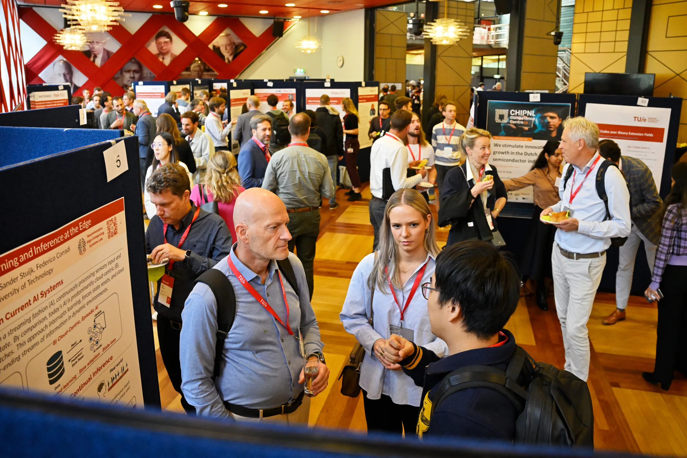 Research demonstration at a previous event
